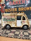 Vintage Steel Tonka Metro Carnation Milk Farm Cow Delivery Van Toy Truck