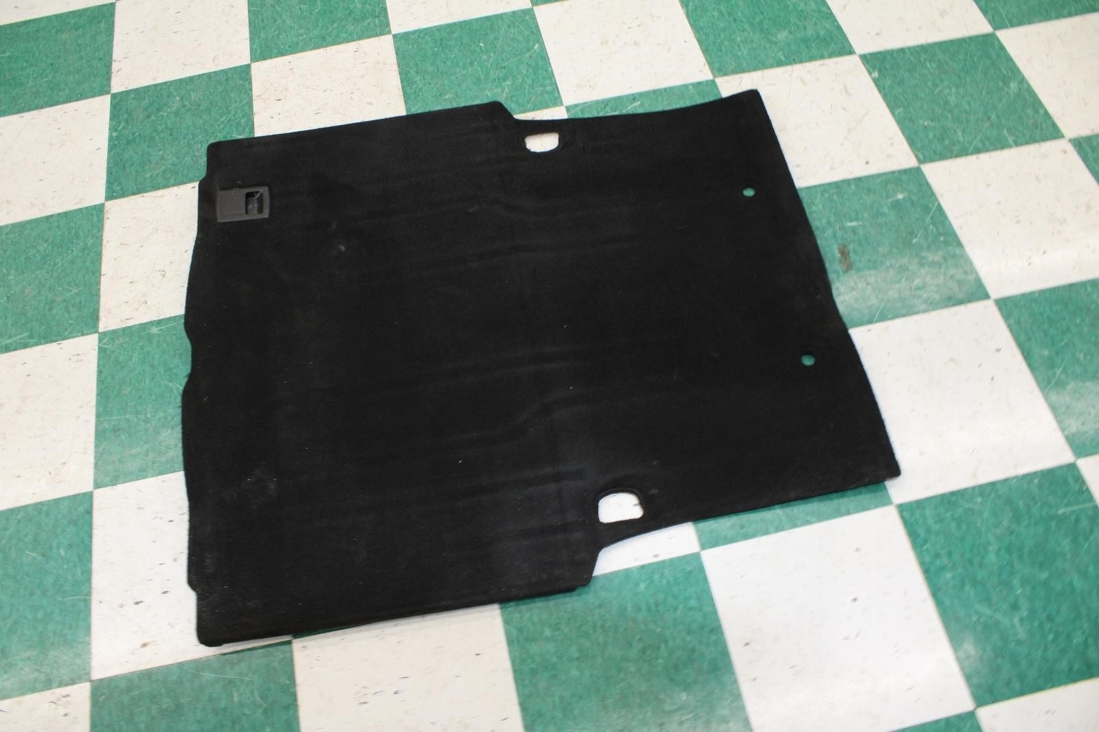 14-19 GHIBLI Black Carpeted Rear Cargo Trunk Floor Panel Liner Mat OEM Factory