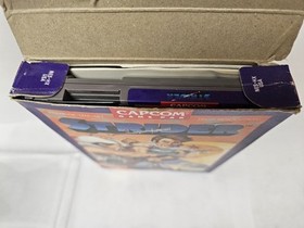 Strider (Nintendo NES, 1989) Complete Cib Box, Manual Registration Collectors