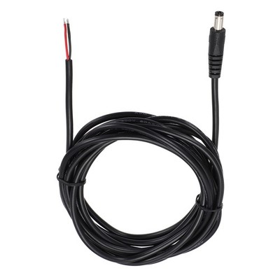DC Power Pigtails Cable, Male 5.5mm x 2.5mm 300cm