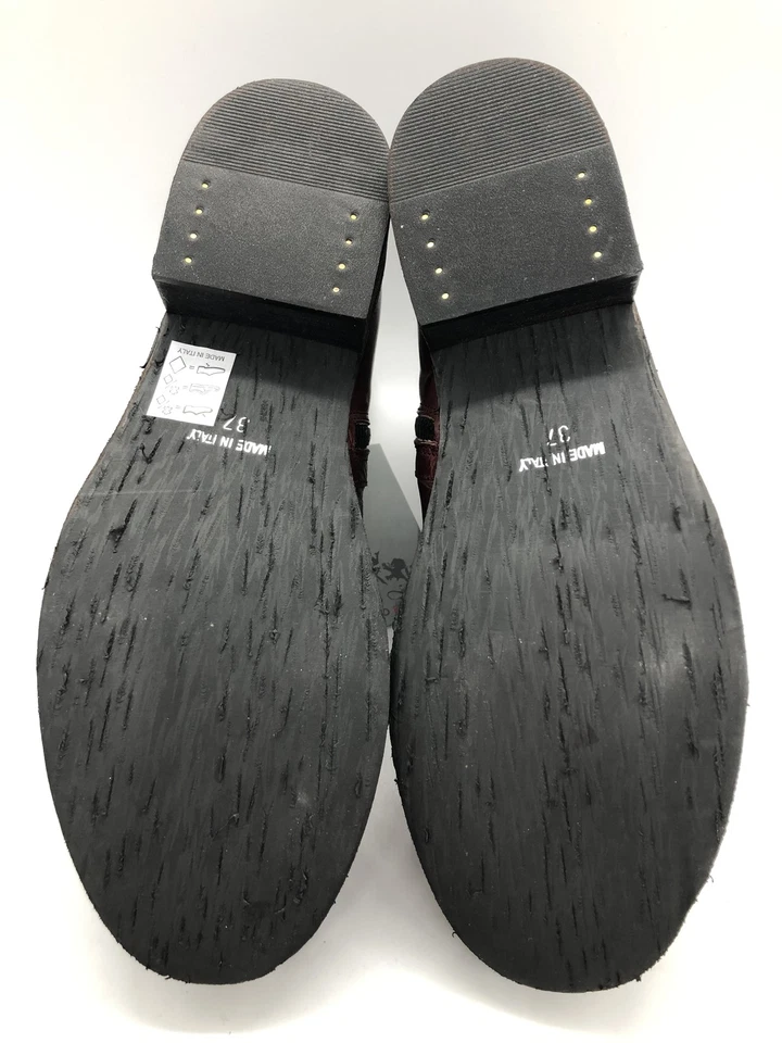 Botas femininas Otto Kern, couro, forradas, parágrafo 4,5 cm, bordô EUR 37 - Imagem 4 de 4