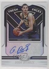 2019-20 Certified Fresh Faces Signatures Goga Bitadze #FFS-DB Auto 1h5