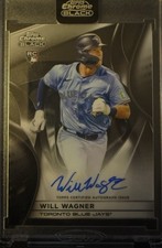 2025 Topps Chrome Black - Autographs Will Wagner #CBA-WW (AU, RC)