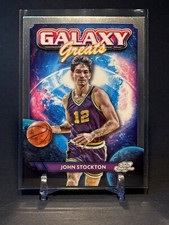 2023-24 TOPPS COSMIC CHROME GALAXY GREATS JOHN STOCKTON GG-21 MINT - UTAH JAZZ