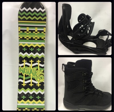 New Snowboard Package 130CM, 140CM, 145CM, 150CM add +Bindings +Boots