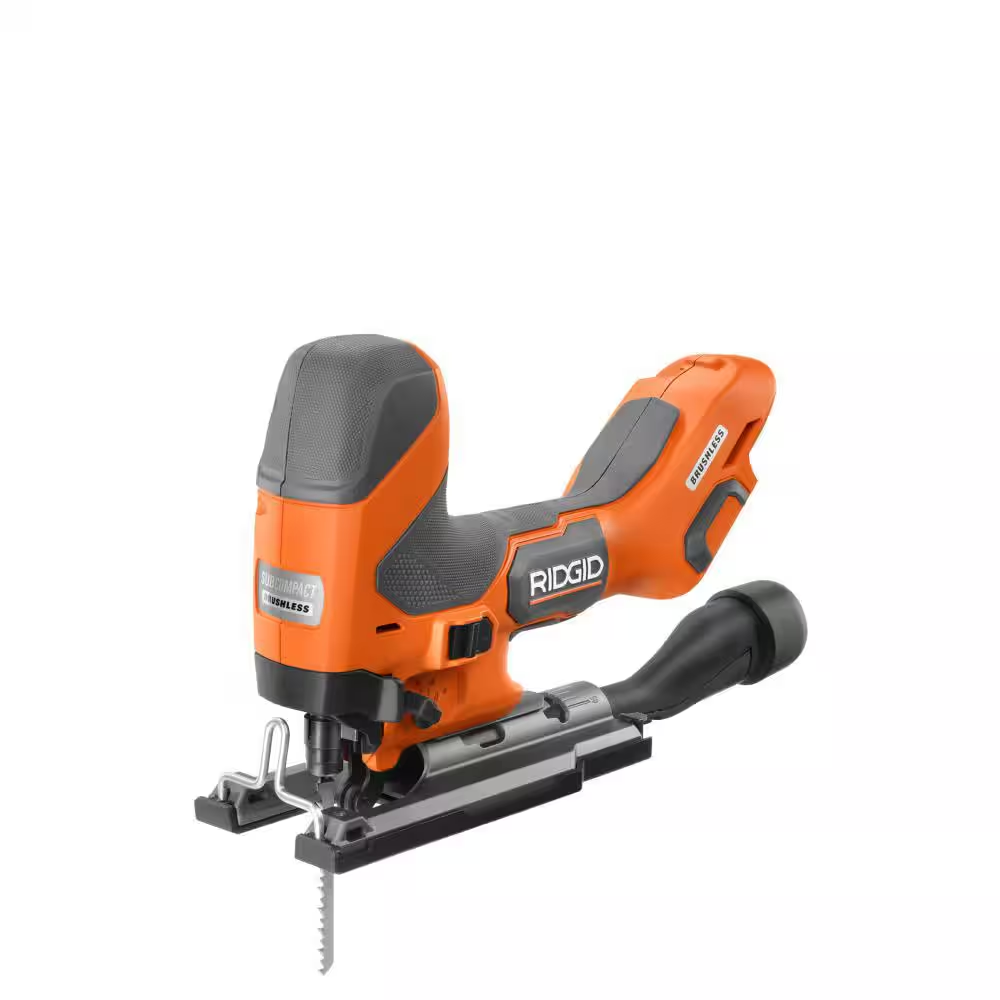 RIDGID 18V Subcompact Brushless Cordless Barrel Grip Jig Saw (Tool Only)