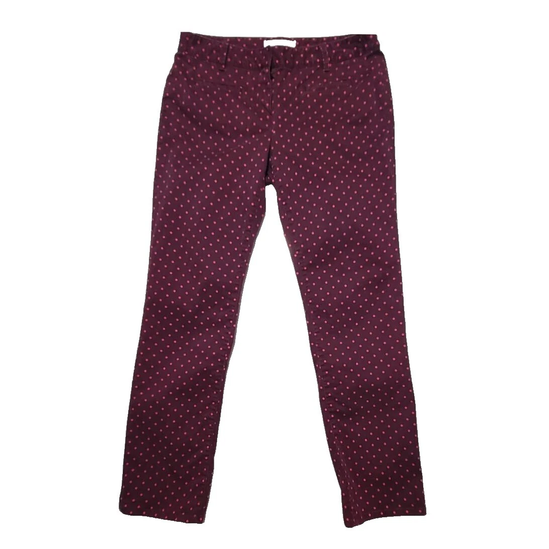 Lunares Mujer Ann Taylor Pantalones de Algodón para Mujeres