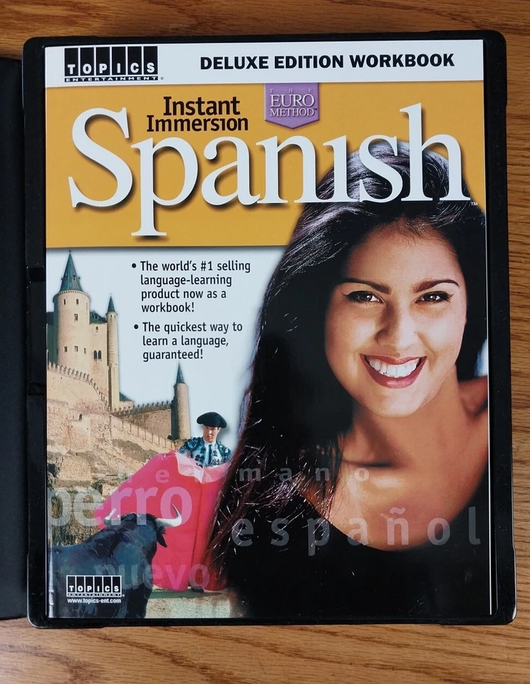 Instant Immersion Spanish Lab Audio Software Language Learning Set NEW - Image 2 of 3