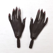 HOLOGRAPHIC NOVAE NU.Face AudioVisual LONG FINGERNAIL HANDS NUBIAN SKIN TONE