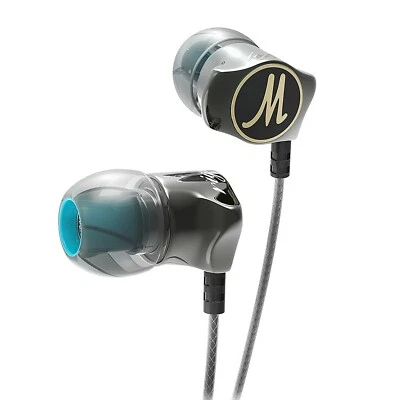 QKZ DM7 Metall In-Ear-Kopfhörer Kabel 120dB Ergonomische Sport Ohrhörer Mikrofon