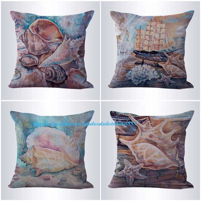 seashell pillow covers