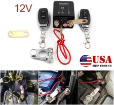 Wireless Control Car Battery Disconnect Kill Off Power Master Switch Isolator