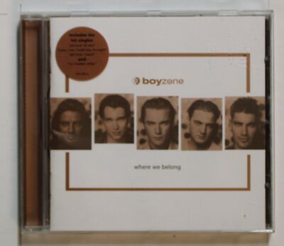 Boyzone Where We Belong UK CD 1998