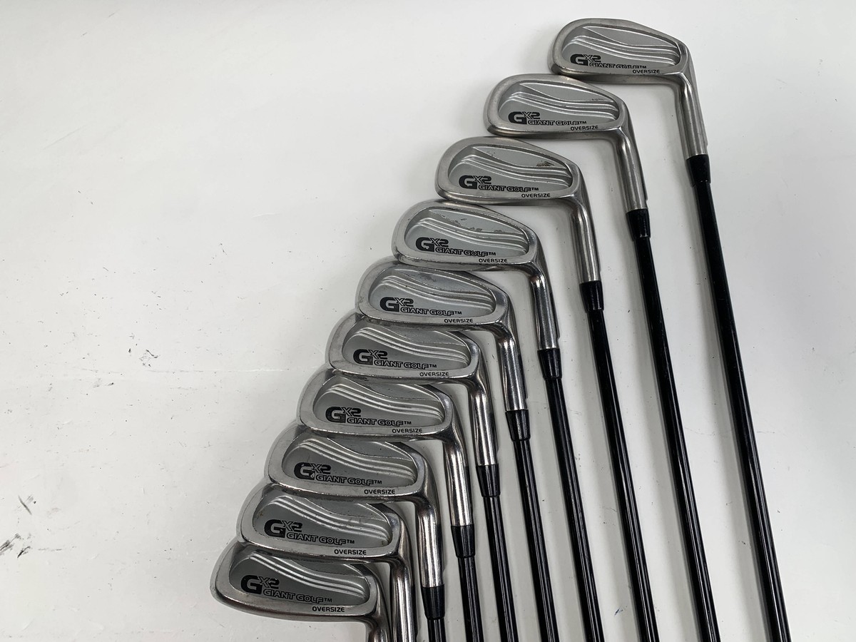 クラブ See More GIANT Giant Golf Gx2 Oversize Iron Set 3-PW+GW+SW Giant Senior Graphite