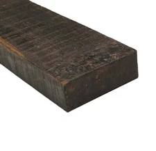 Gaboon Ebony Guitar Neck Blank 24x 2-15/16x 1 Luthier Tonewood- Free US Shipping