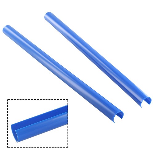 Convenient Grille Trim Strips Support V Brace Wrap 2Pcs ABS Bright Blue