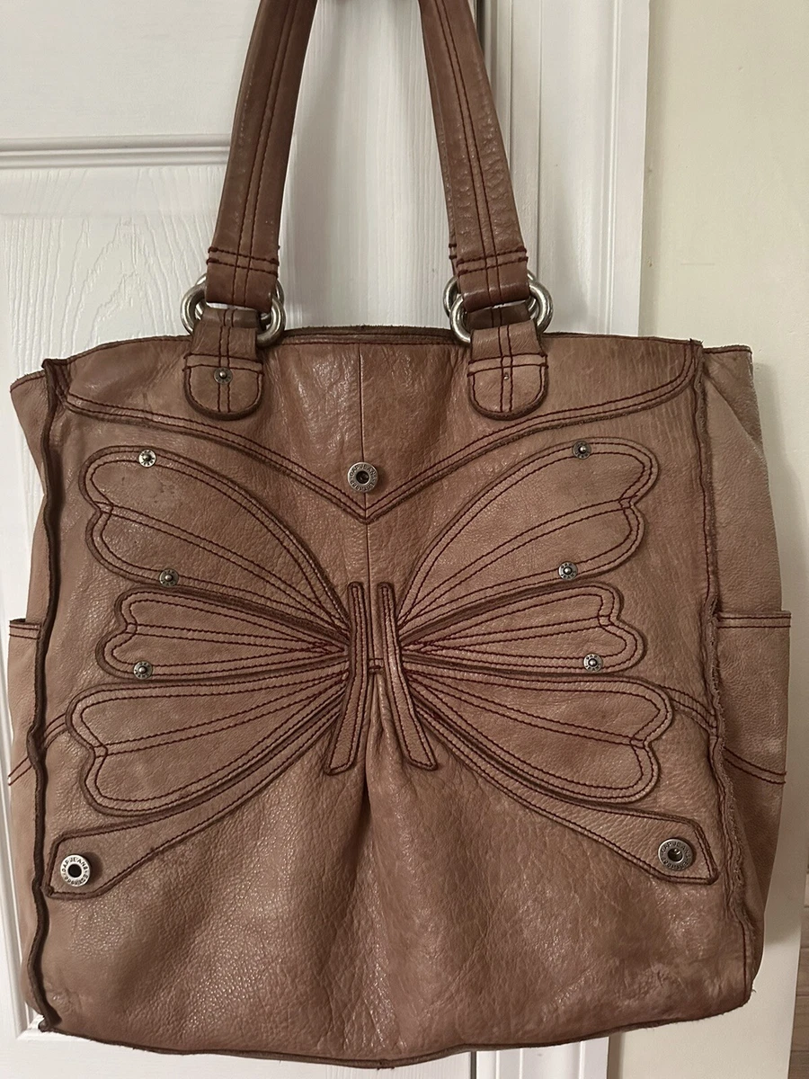Gap leather tote cheap