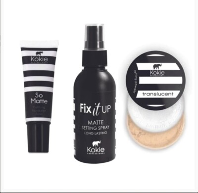 Matte Prep +Gift Set Bundle by Kokie Cosmetics