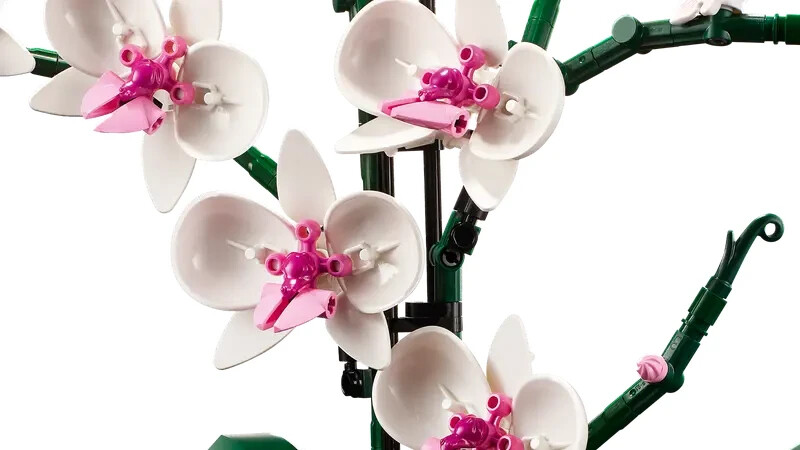 Lego Orchid 10311 Botanical Collection Minifigure Building Set