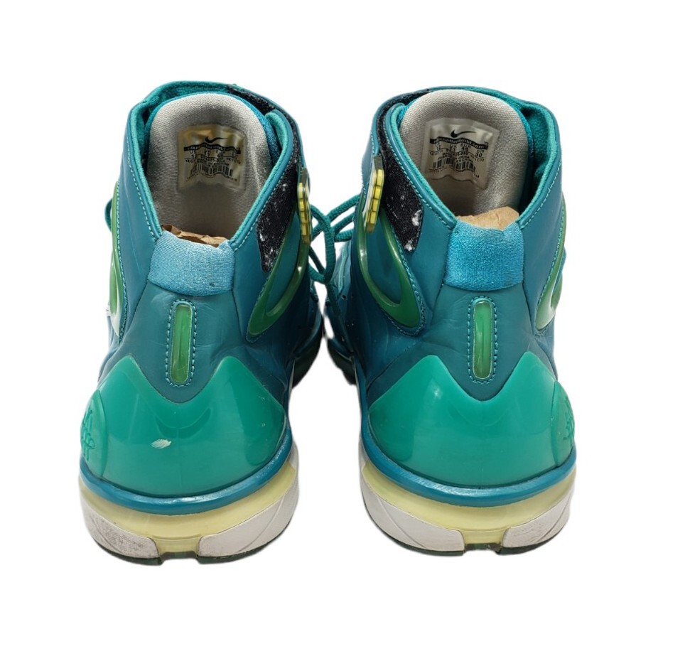 Nike Air Zoom Huarache 2K4 Men's Basketball Shoes Size 12 Lush Teal