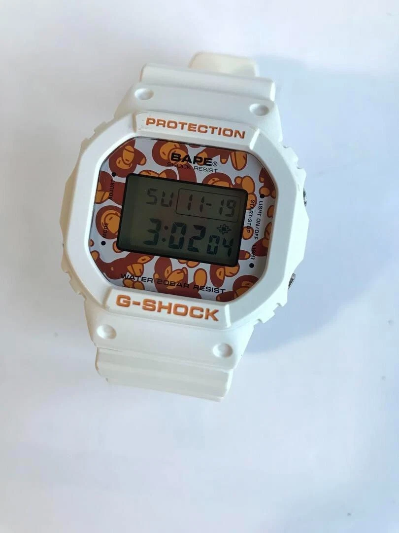 Casio G shock BAPE Collaboration Baby Milo Limited 1000 DW 5600VT