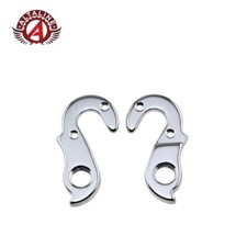 BICYCLE ALLOY REAR DERAILLEUR MESH FRAME HANGER GEAR TAIL HOOK  A-HG039 SILVER.