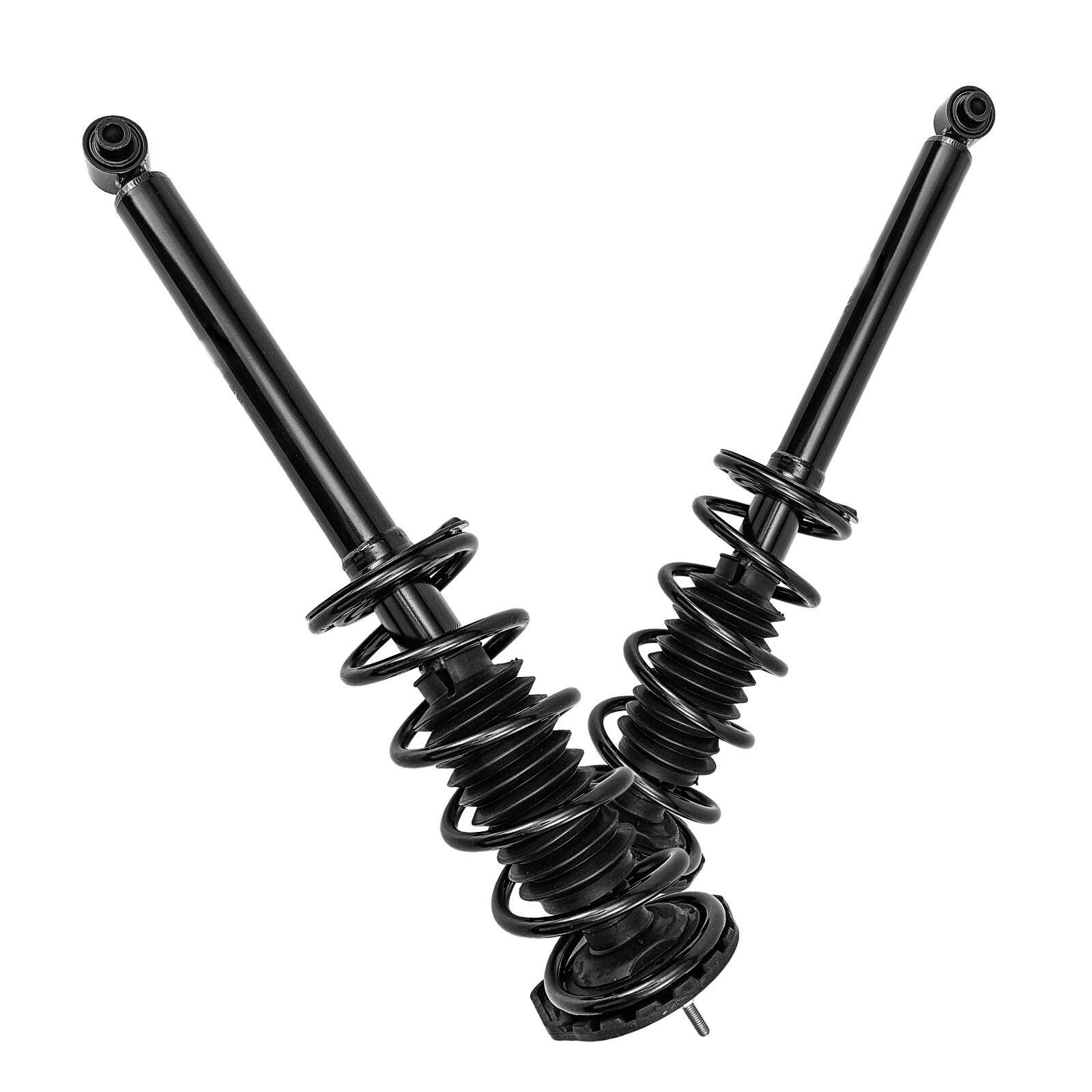 Pair Rear Absorber Shocks Struts Springs Assembly For 1995-2005 Pontiac Sunfire 