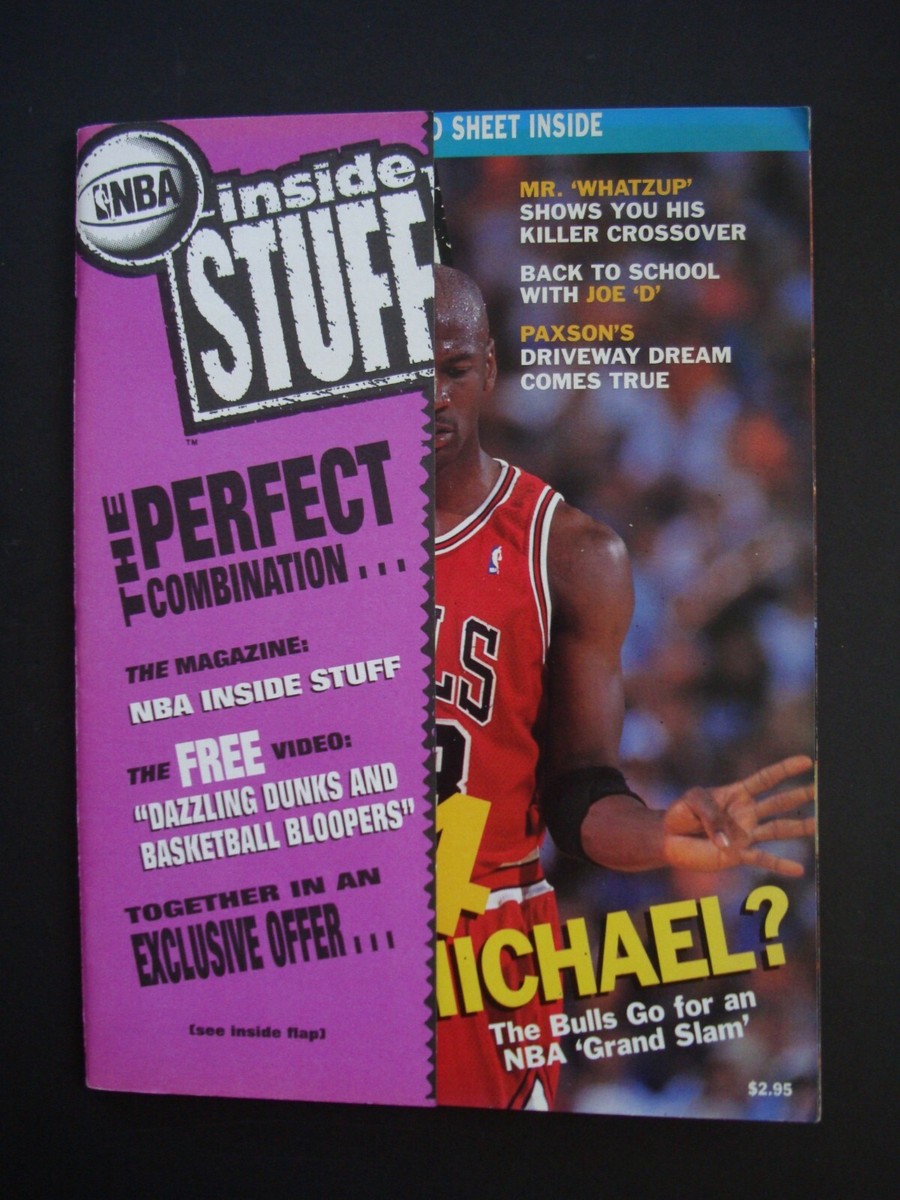 NBA Inside Stuff Magazine (Micheal Jordan cover) 1993 | eBay