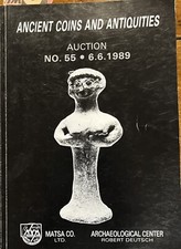 Archaeological Center, Israel, Ancient Coins and Antiquities Auction 55 6/7/89
