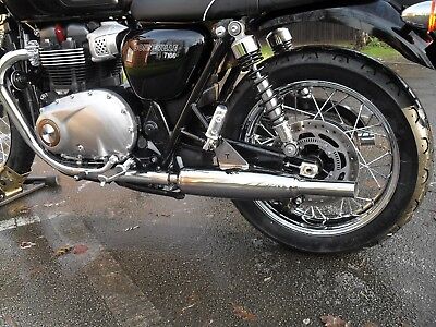 Triumph+Bonneville+Exhausts+Norman+Hyde+Chrome+Toga+T100+T120 for