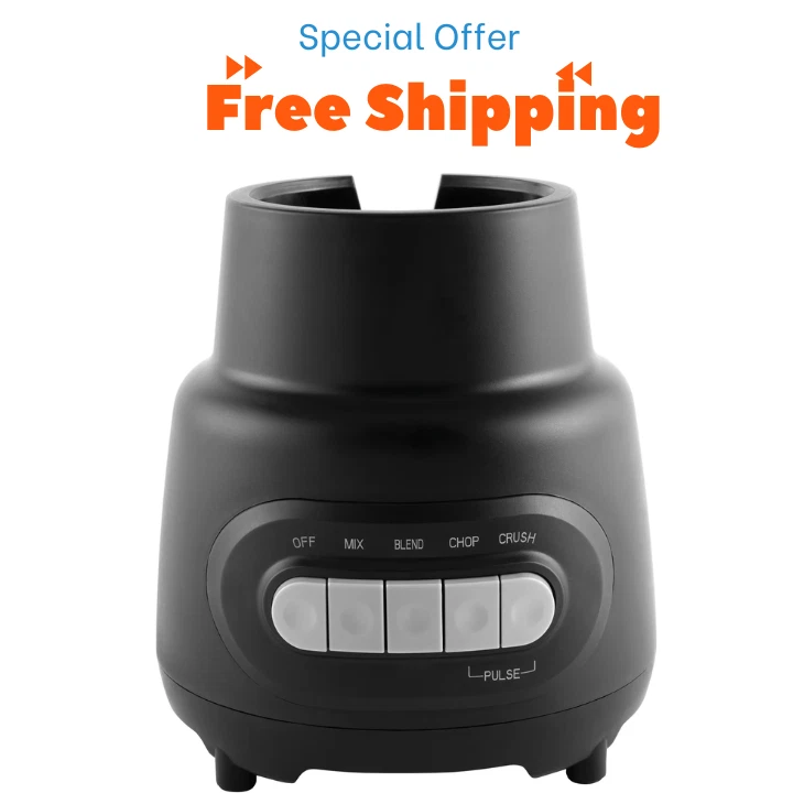 Mainstays Glass Jar 5 Speed Blender with 6-Cup Jar (48Oz) Capacity,New Us - Image 3 of 4