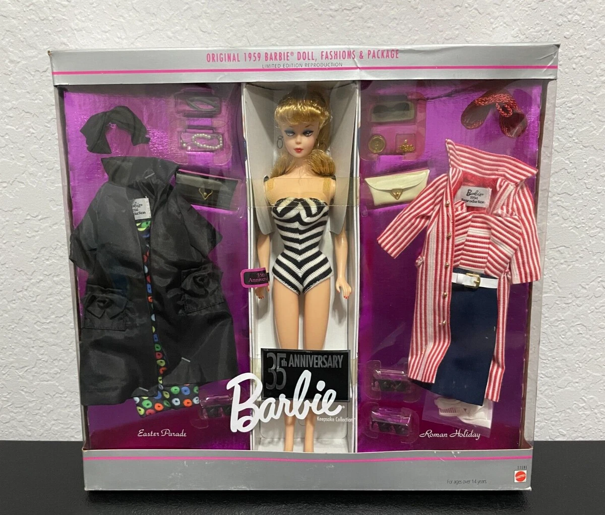 Barbie Licensed Reproduction 1993 Year Manufactured Dolls & Doll