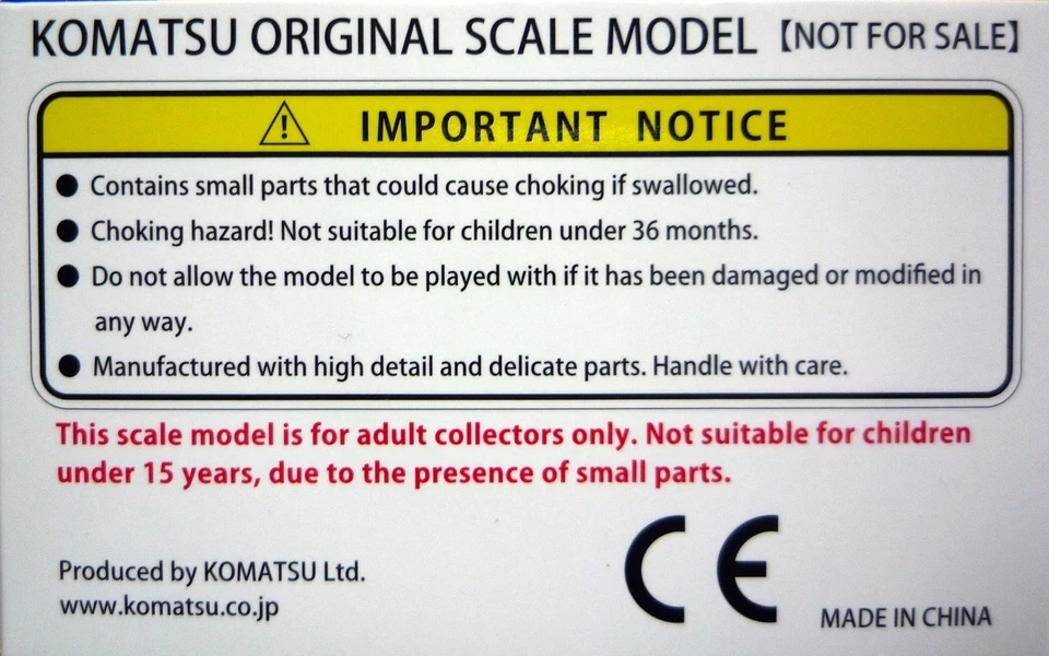 Komatsu Official Diecast Model Crawler Dozer D61PXi-23 / 1:87 / Japan Exclusive - Image 3 of 4