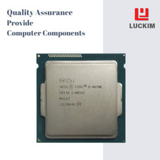 Intel Core i5-4670K CPU - Socket LGA 1150 4 Cores 4 Threads 3.4GHz 6MB L3 Cache