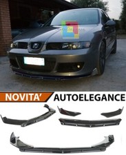 SEAT LEON 1M1 MK1 LAME DE PARE-CHOC AVANT LOOK NOIR BRILLANT RS - 3P -