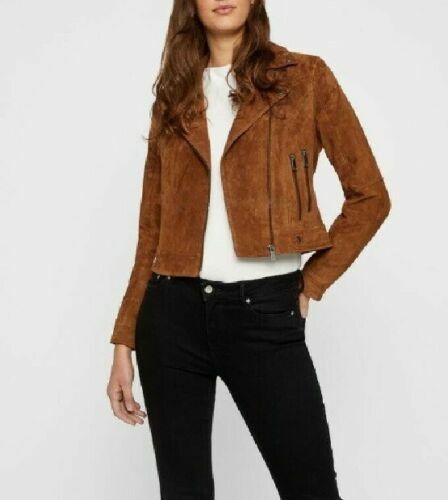 Classic Women's Genuine Lambskin Suede 