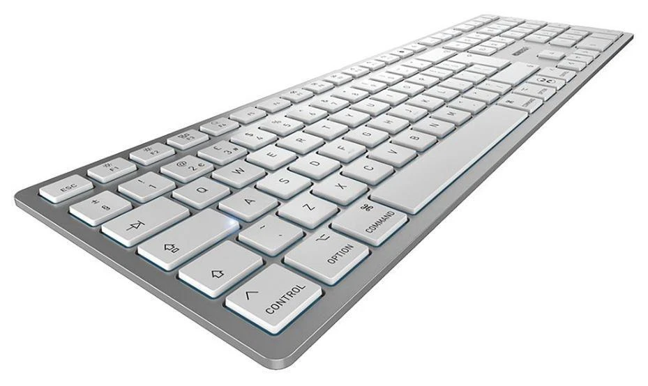 CHERRY KW 9100 SLIM Wireless Keyboard for Mac, Silver - JK-9110GB-1 - Image 2 of 2