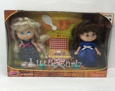 Vintage DreamGirl Little Curlz Dolls 82310 Toy Doll Set w/box