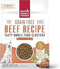 The Honest Kitchen Whole Food Clusters Grain Free Beef Dry Dog Food, 1 lb 13.99 per pound