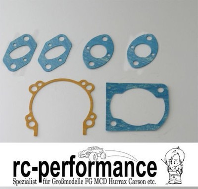  Dichtungssatz für FG Hurrax MCD Zenoah  6 Stück Carbon Fighter Losi g260 g230