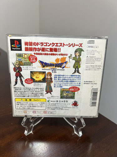 Dragon Quest 7 VII PS1 Enix Sony Playstation - mit OBI Strip - USA VERKÄUFER - Bild 3 von 8