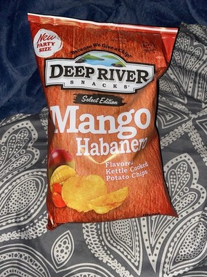 MANGO HABANERO deep River Chips.  * Rare*   AUTHENTIC  comes with receipt