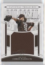 2020 Panini National Treasures Colossal Materials 55/99 Chris Paddack 0a8t