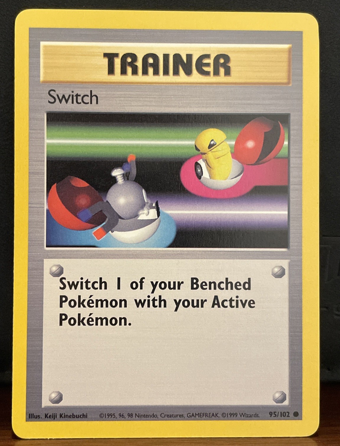 Pokemon TCG 1999 WOTC Base Set - Trainer Switch 95/102