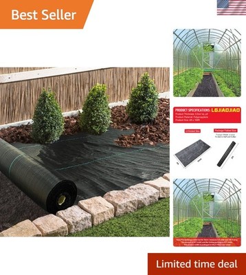 4ft x 100ft Heavy-Duty Weed Barrier Landscape Fabric for Effective Weed Control