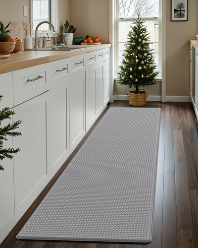 DEXI Kitchen Rug Anti Fatigue,Non Skid Cushioned Comfort Standing Kitchen Mat - Picture 6 of 9
