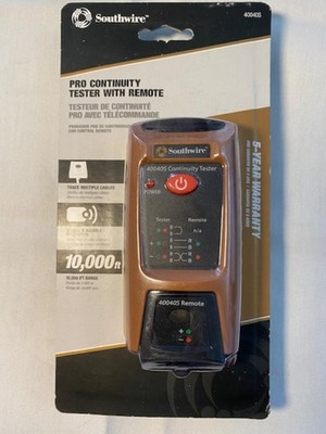 Southwire Pro Continuity Tester With Remote 40040S
