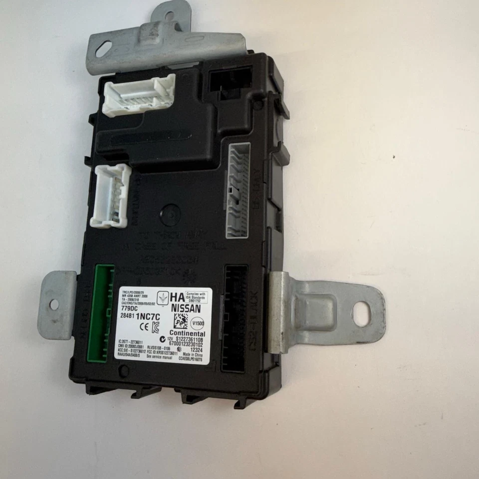 Módulo de control de carrocería Infiniti G25 G37 Q40 Q60 2011-2015 BCM OEM 284B1-1NC7C Foto 3 de 4