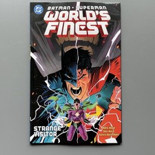 Batman Superman World's Finest Vol 2 Strange Visitor TPB Libro de bolsillo NUEVO Waid Mora