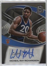 2020-21 Panini Spectra Signatures /99 Micheal Ray Richardson #SIG-MRR Auto 11ur